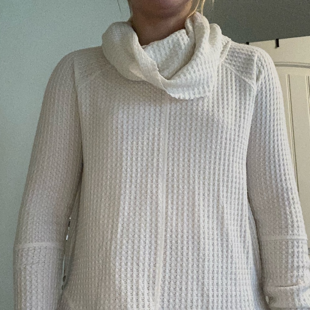 Mock neck top